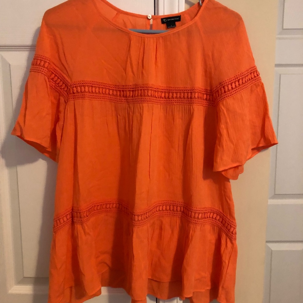 Orange top